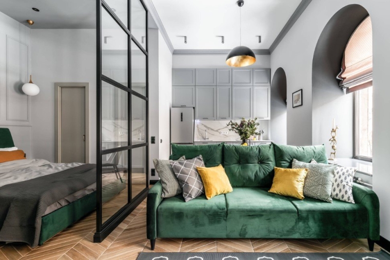 Как расставить мебель в маленькой гостиной: советы дизайнеров