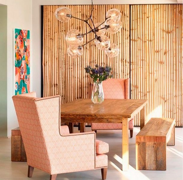 Бамбук в интерьере – новый тренд экодизайна (50 фото идей)