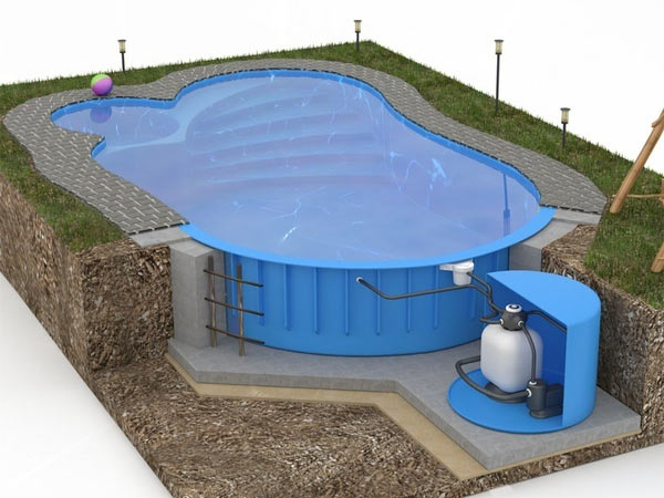 Бассейн для дачи: выбираем вместе (+60 фото)