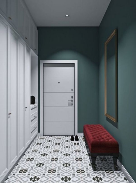 Прихожая для узкого коридора: тренды, лайфхаки + 60 фото