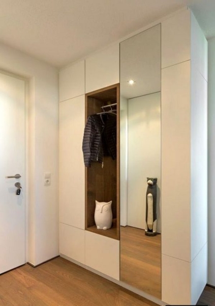 Прихожая для узкого коридора: тренды, лайфхаки + 60 фото