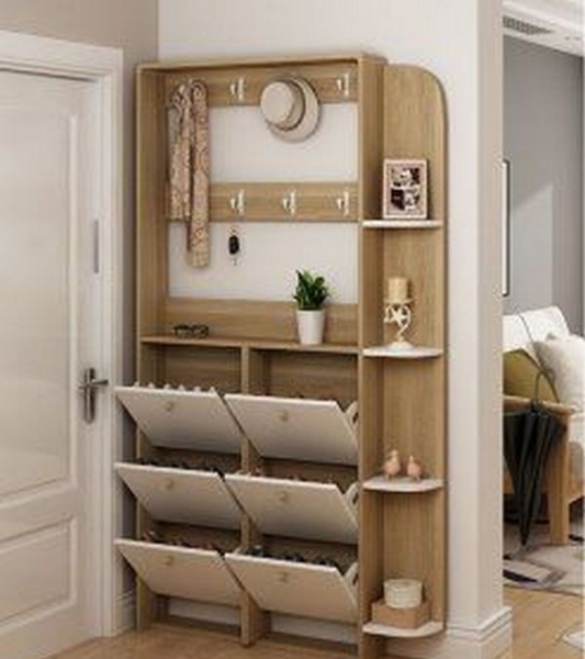 Прихожая для узкого коридора: тренды, лайфхаки + 60 фото