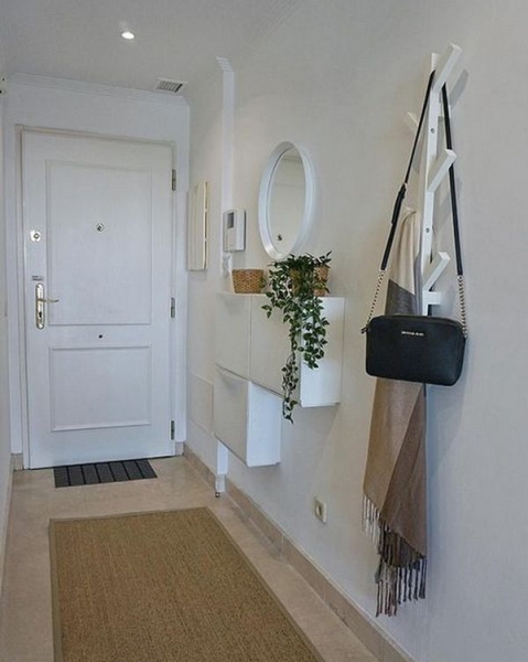 Прихожая для узкого коридора: тренды, лайфхаки + 60 фото