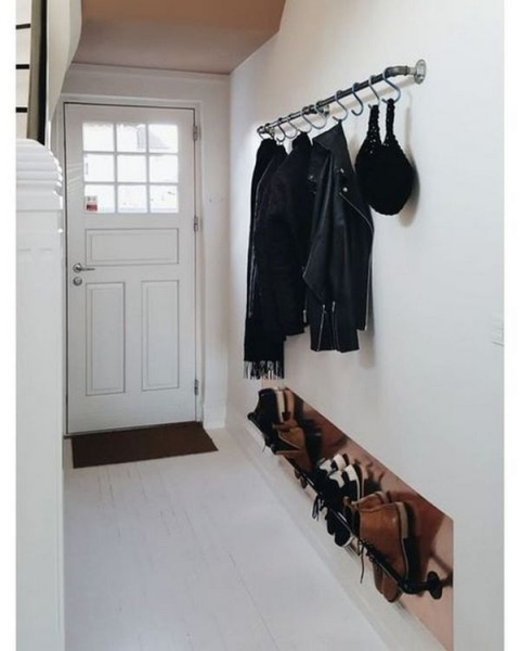 Прихожая для узкого коридора: тренды, лайфхаки + 60 фото