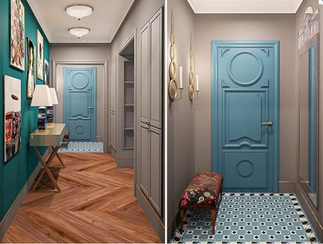 Прихожая для узкого коридора: тренды, лайфхаки + 60 фото