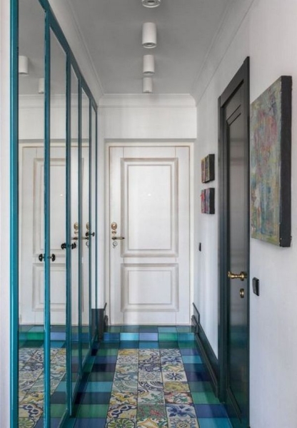 Прихожая для узкого коридора: тренды, лайфхаки + 60 фото