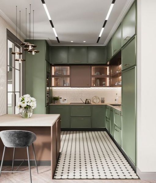 Сочетание цветов в интерьере кухни: основные правила и тренды