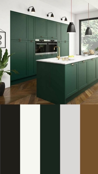 Сочетание цветов в интерьере кухни: основные правила и тренды