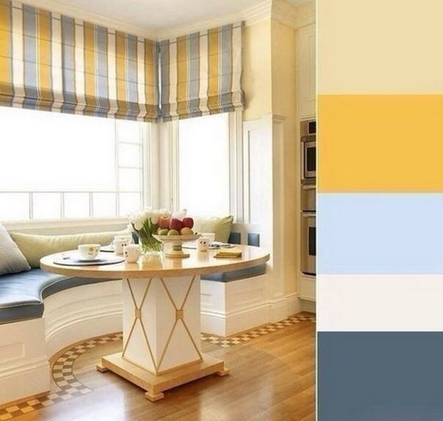 Сочетание цветов в интерьере кухни: основные правила и тренды