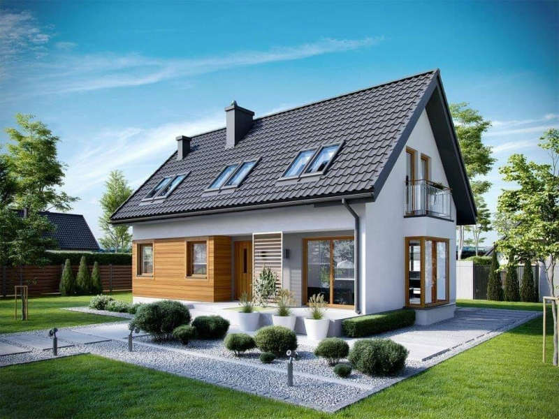 Современные тенденции экстерьера загородного дома 2024