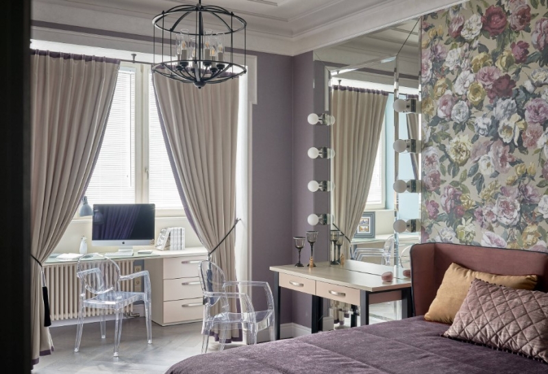 Идеи туалетного столика в интерьере спальни