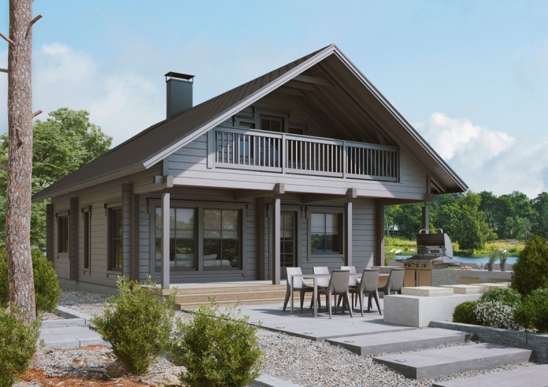 Современные тенденции экстерьера загородного дома 2024