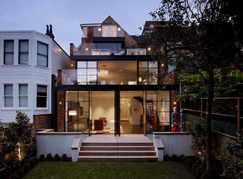 Современные тенденции экстерьера загородного дома 2024