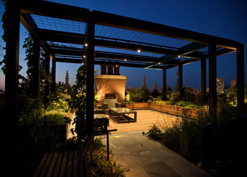 Терраса на крыше дома: особенности конструкций и выбор материалов