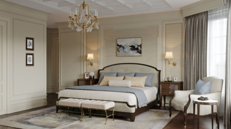 Современные идеи для женской спальни