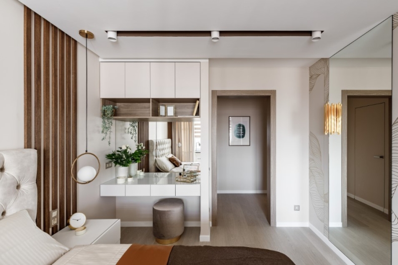 Идеи туалетного столика в интерьере спальни