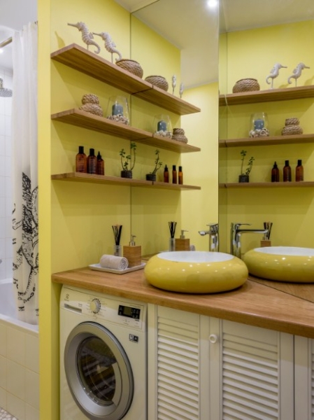 Магия цвета в маленькой ванной: секреты стильного дизайна