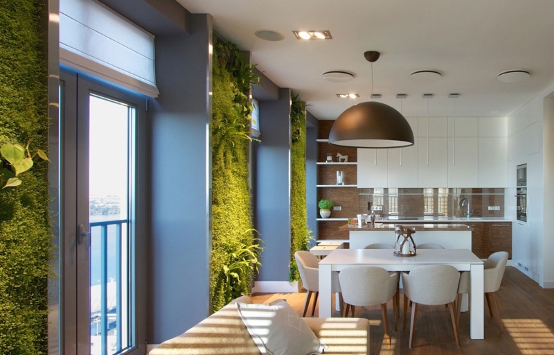 Биофильный дизайн: принципы и примеры