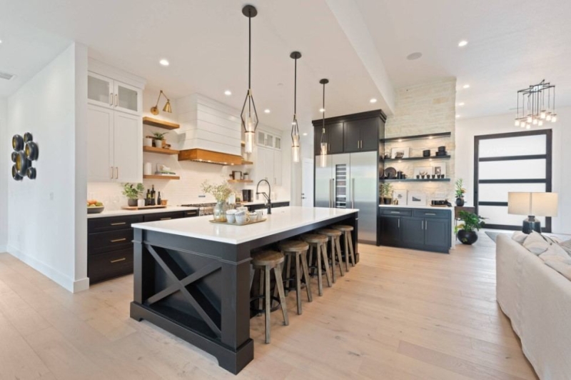 Тенденции кухонного острова, доминирующие в 2024 году