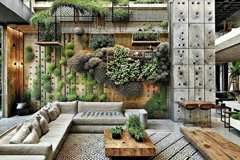 Биофильный дизайн: принципы и примеры