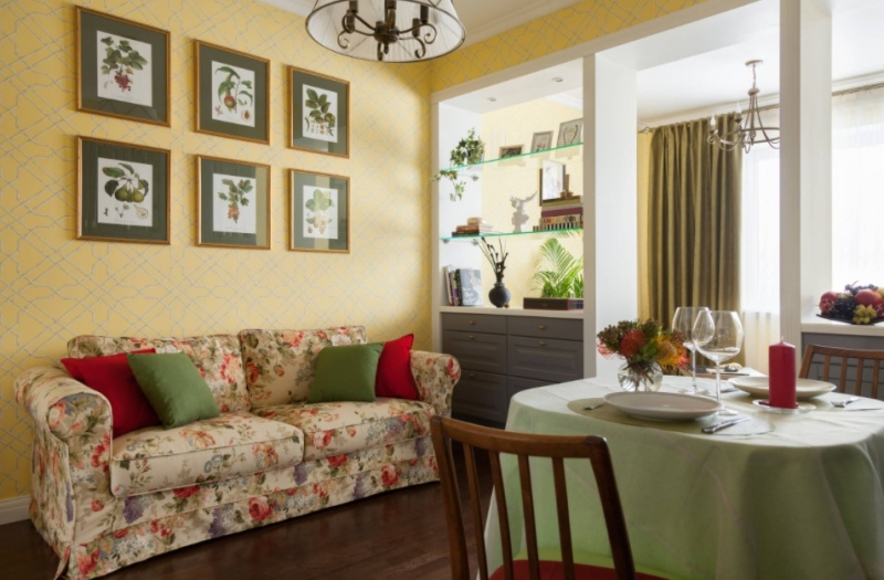 Простые способы преобразить пространство гостиной с помощью краски