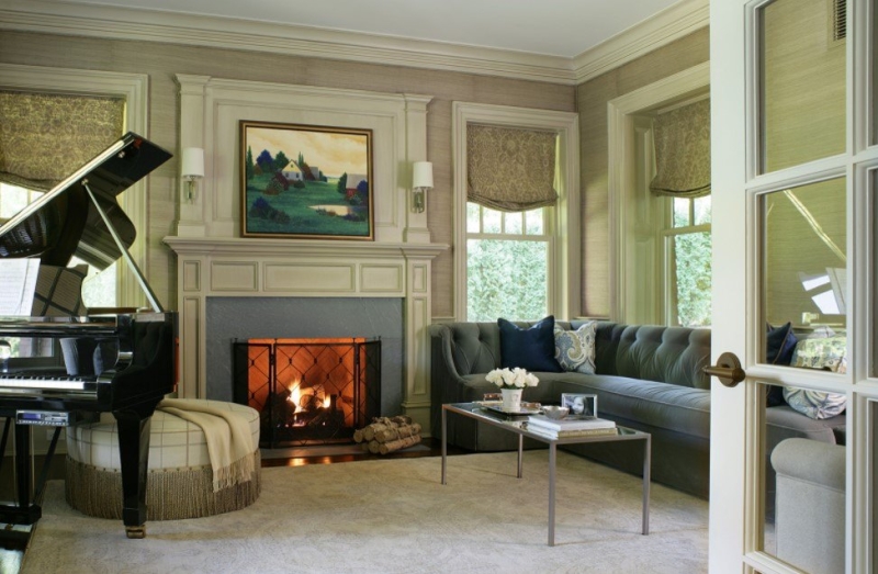 Простые способы преобразить пространство гостиной с помощью краски