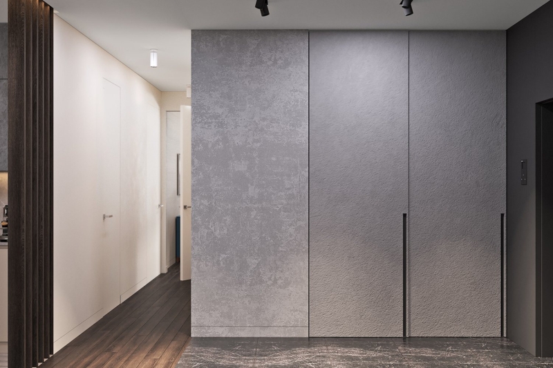 Скрытые двери в интерьере: оригинальный и практичный дизайн на фото