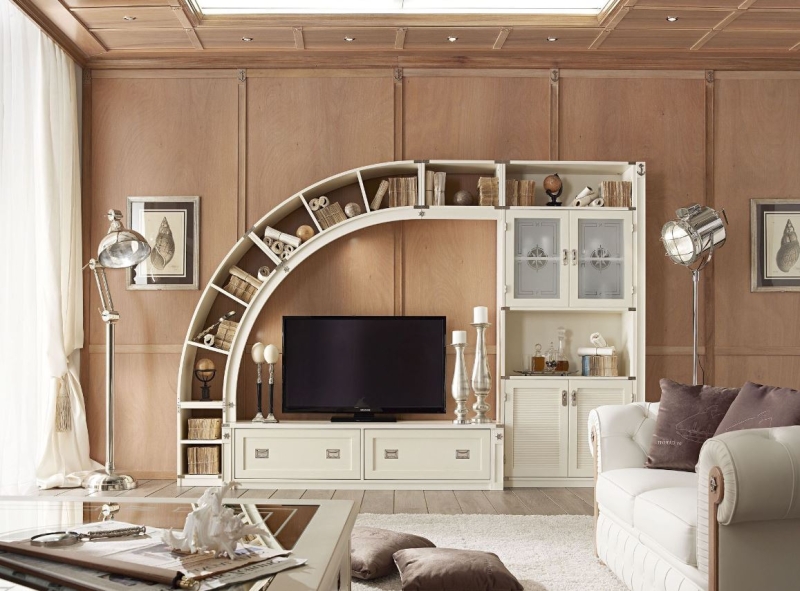 Стенка для гостиной: практичная мебель для комфортного пространства