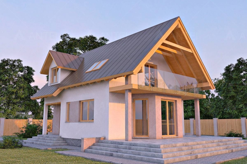 Планировка дома с мансардой: самые популярные проекты