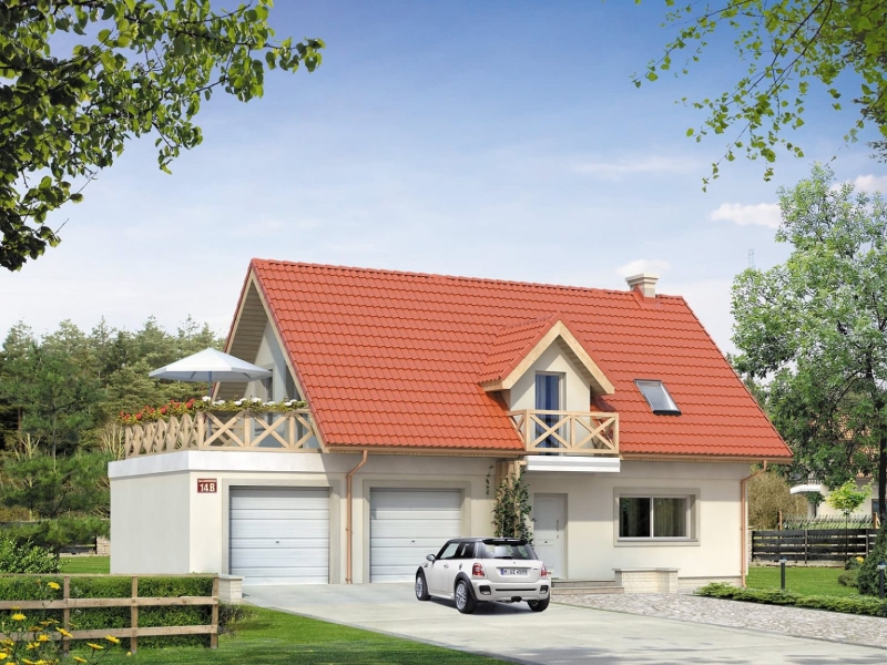 Планировка дома с мансардой: самые популярные проекты