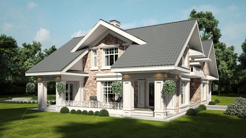 Планировка дома с мансардой: самые популярные проекты