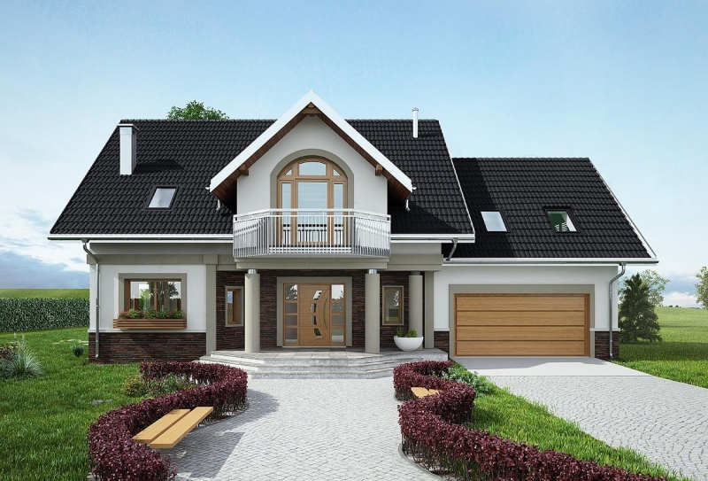 Планировка дома с мансардой: самые популярные проекты