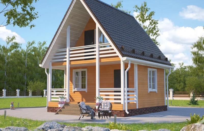 Планировка дома с мансардой: самые популярные проекты