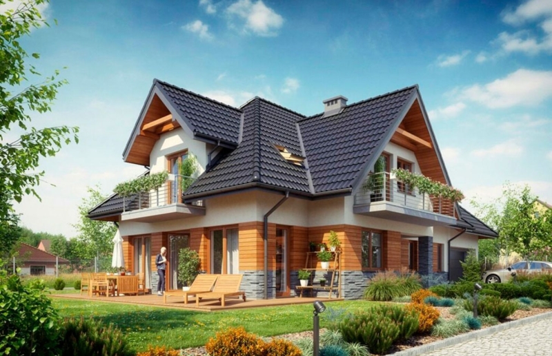 Планировка дома с мансардой: самые популярные проекты