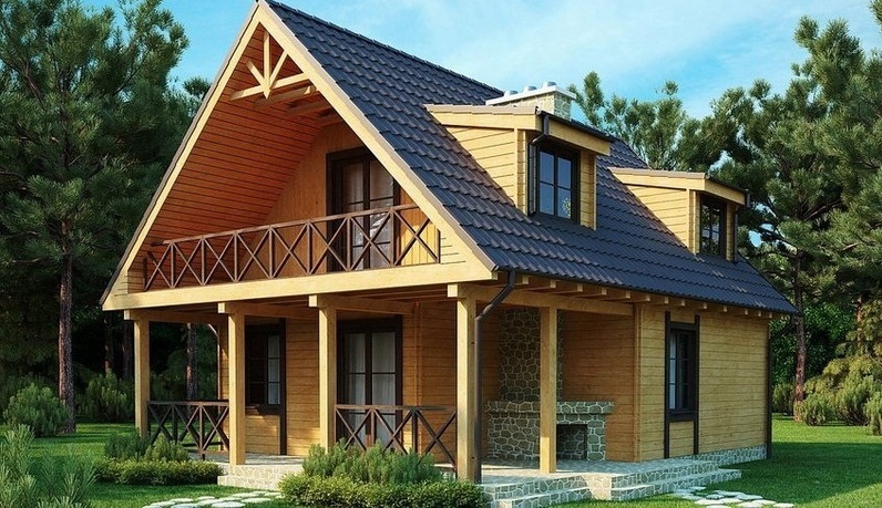 Планировка дома с мансардой: самые популярные проекты