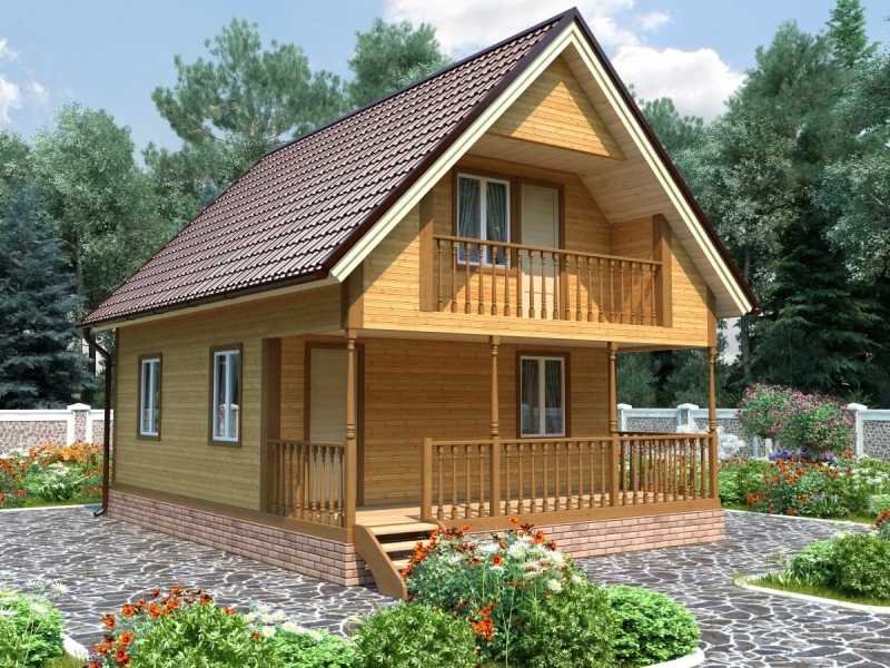 Планировка дома с мансардой: самые популярные проекты