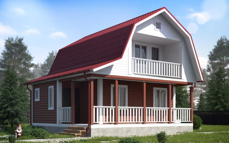 Планировка дома с мансардой: самые популярные проекты