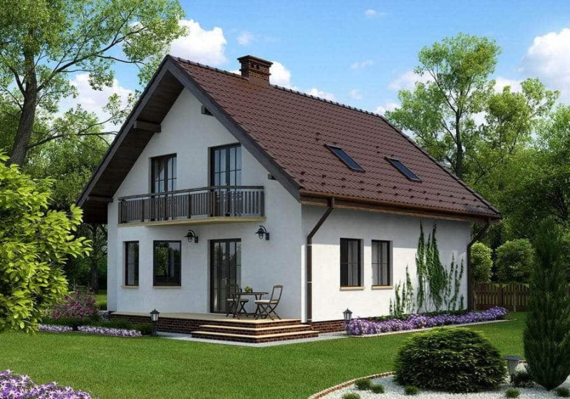 Планировка дома с мансардой: самые популярные проекты