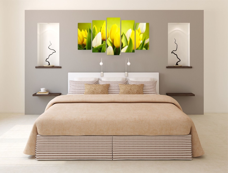 Картины для стен в спальне: как сделать правильный выбор?