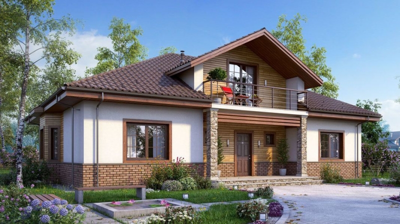 Планировка дома с мансардой: самые популярные проекты