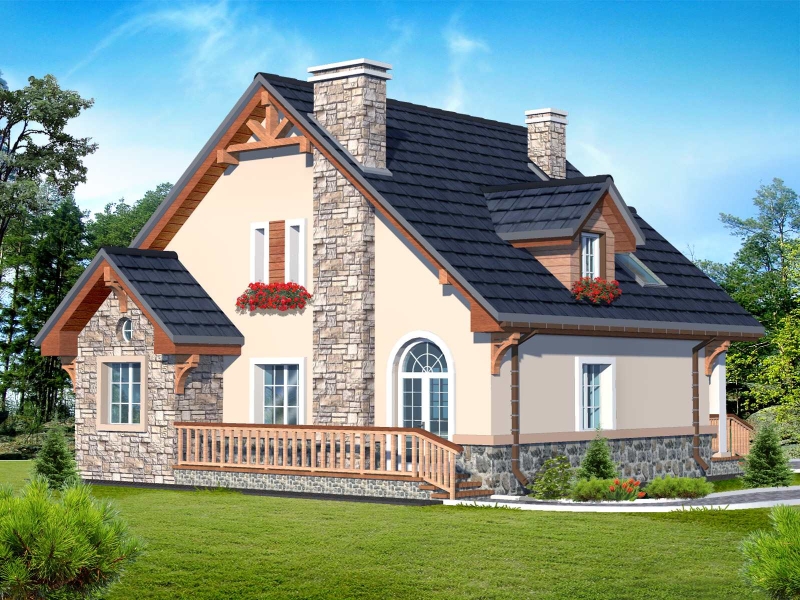 Планировка дома с мансардой: самые популярные проекты