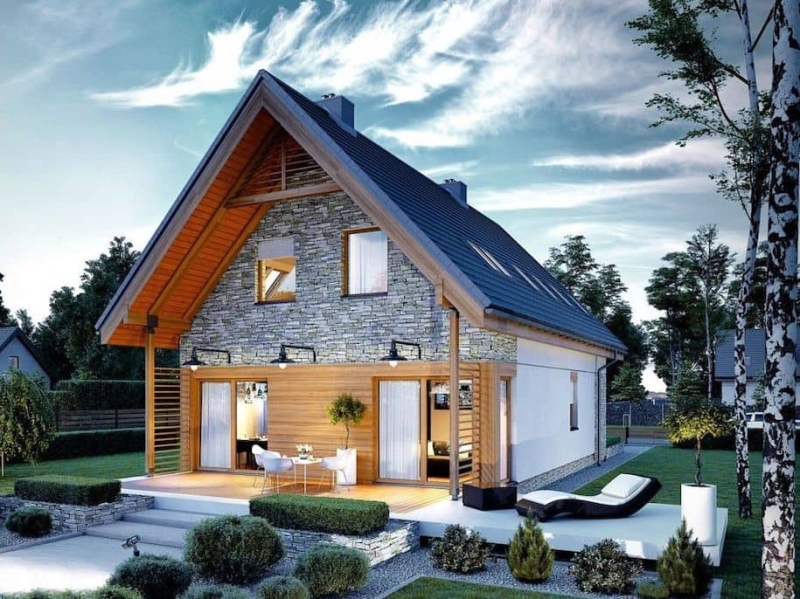 Планировка дома с мансардой: самые популярные проекты