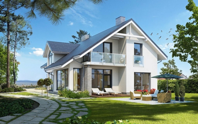 Планировка дома с мансардой: самые популярные проекты