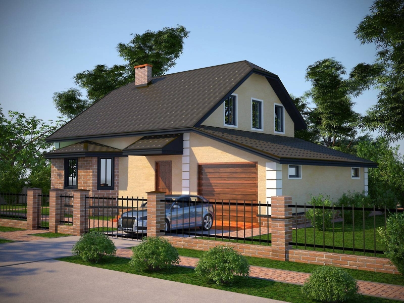 Планировка дома с мансардой: самые популярные проекты