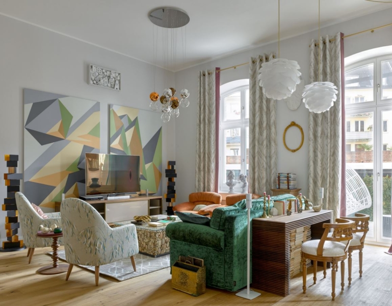 Модные узоры в интерьере: примеры и правила использования