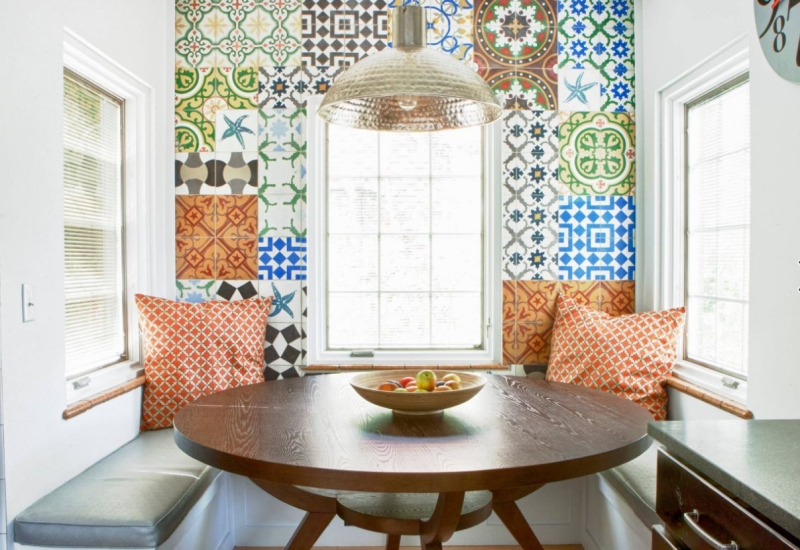 Модные узоры в интерьере: примеры и правила использования