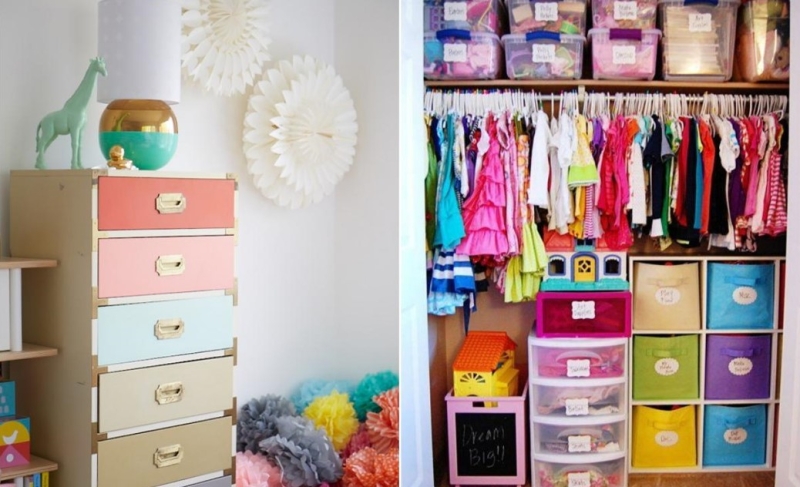 Как организовать гардероб ребенка?