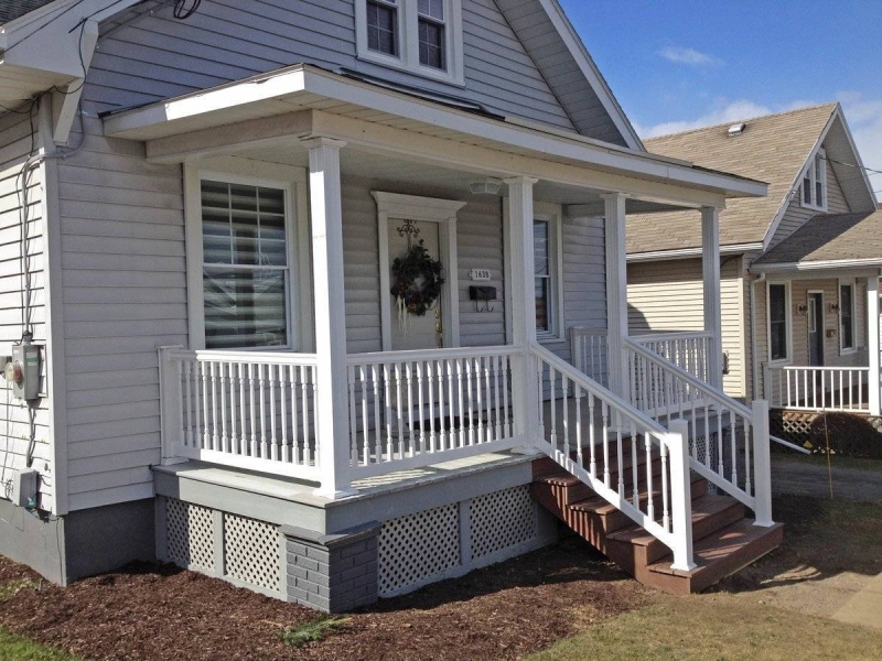 Как красиво оформить крыльцо?