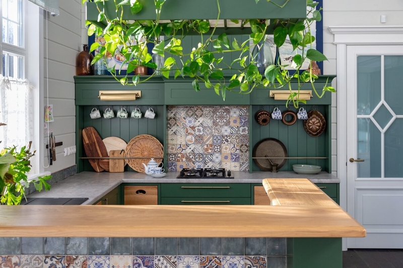 Зеленый оазис на кухне: топ идей кухонных растений и их преимущества