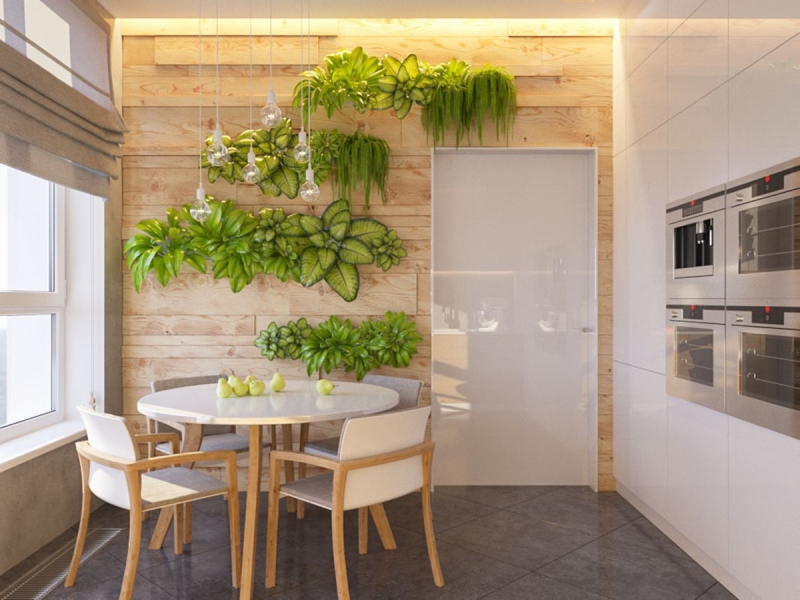 Зеленый оазис на кухне: топ идей кухонных растений и их преимущества